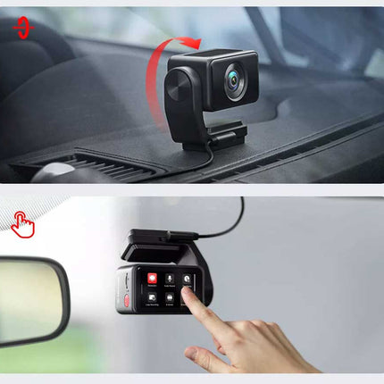 <tc>Redtiger A4 4K Touch Wifi GPS 2CH 64 go dashcam</tc>