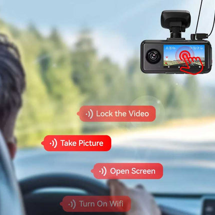 <tc>Redtiger A6 3CH 2K Touch Wifi GPS 64gb Dashcam</tc>