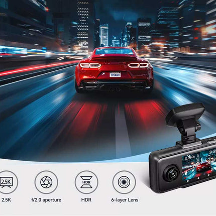 <tc>Redtiger A6 3CH 2K Touch Wifi GPS 64gb Dashcam</tc>
