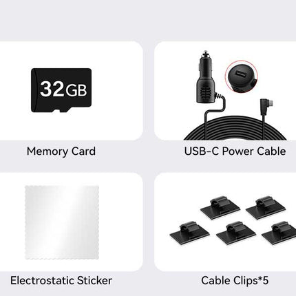 <tc>Redtiger F4 4K Touch Wifi GPS 32 go dashcam</tc>