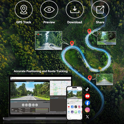 <tc>Redtiger F4 4K Touch Wifi GPS 32 go dashcam</tc>