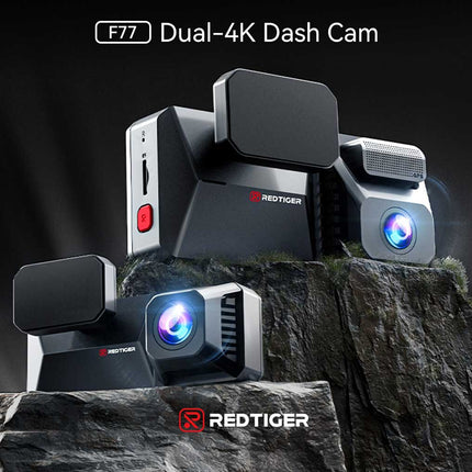 <tc>Redtiger F77 4K Touch Wifi GPS 2CH 128 go dashcam</tc>