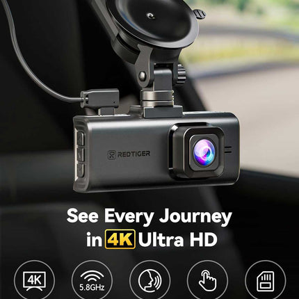 <tc>Redtiger F7NX 4K Touch Wifi GPS 2CH 128 go dashcam</tc>