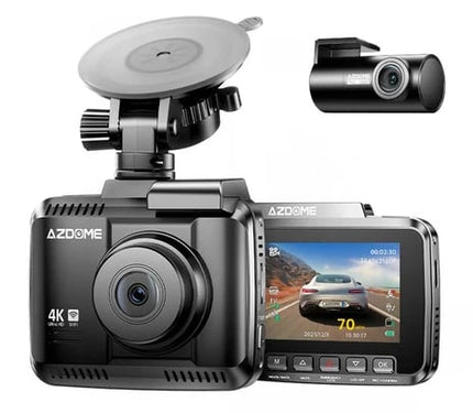 AZDome GS63H Pro True 4K 2CH Wifi GPS 64 Go dashcam