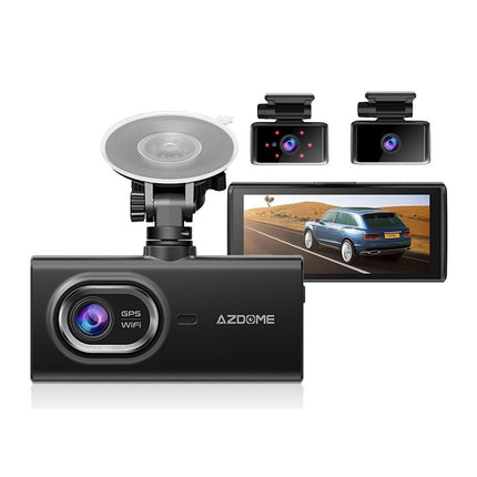 AZDome M560 3CH 4K Wifi GPS 128gb Dashcam