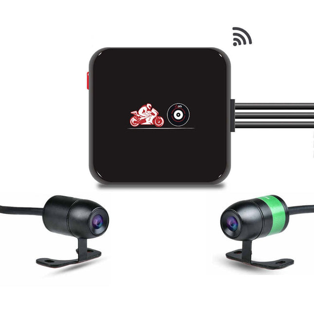 Motocam E6L 2CH Dual Wifi Motorrad Dashcam