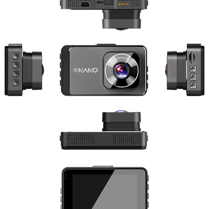 Nanocam M19 2CH Dual FullHD 32 Go dashcam