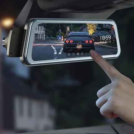 Nanocam T55 4K 2CH Full Mirror Wifi GPS 32 Go dashcam