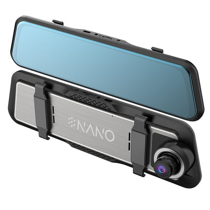 Nanocam T55 4K 2CH Full Mirror Wifi GPS 32 Go dashcam