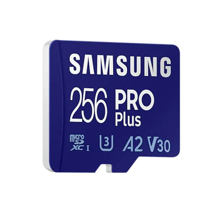 Samsung carte Micro SDXC Pro Plus 256 Go U3 V30 A2