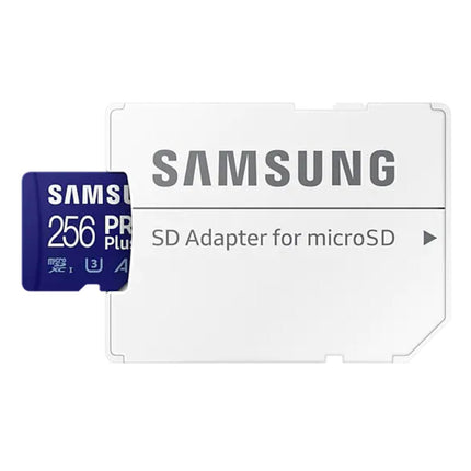 Samsung carte Micro SDXC Pro Plus 256 Go U3 V30 A2