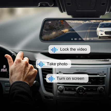 Thieye Carview 4 4K Full Mirror Touch GPS dashcam