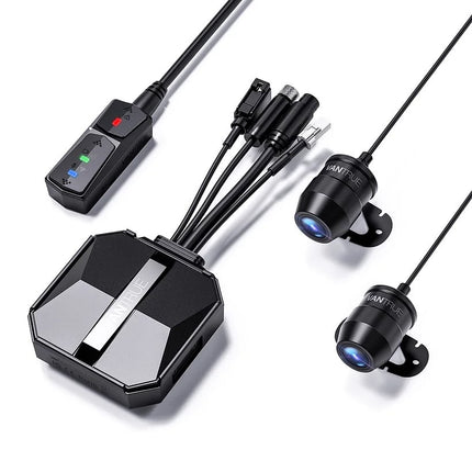 Vantrue F1 4K Dual Wifi GPS dashcam pour moto