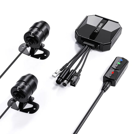 Vantrue F1 4K Dual Wifi GPS dashcam pour moto