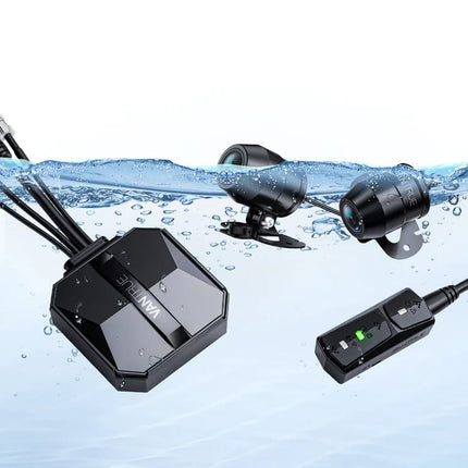 Vantrue F1 4K Dual Wifi GPS dashcam pour moto